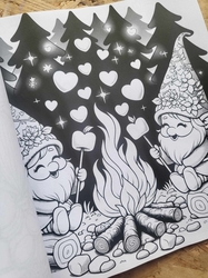 Valentine Gnome Coloring Book - Max Brenner