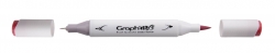 Graph'it Twin Brush Marker - oboustranný fix - sada 12 ks - Mix Greys