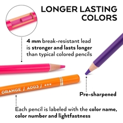 ARTEZA Expert Colored Pencils - umělecké pastelky - sada 120 ks