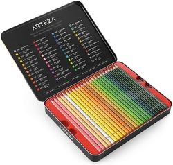 ARTEZA Expert Colored Pencils - umělecké pastelky - sada 48 ks