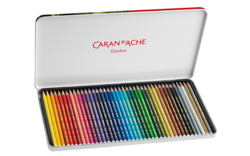 CARAN D'ACHE - PRISMALO - akvarelové pastelky  - sada 40 ks
