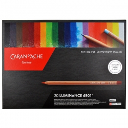 Caran d´Ache LUMINANCE - umělecké pastelky - sada 20 ks