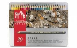 Caran d´Ache PABLO - umělecké pastelky - sada 30 ks