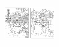 Christmas Stories - Coloring Book Cafe