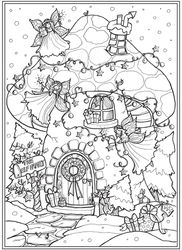 Creative Haven - Enchanted Christmas - Teresa Goodridge