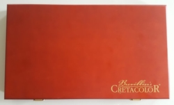 Cretacolor dárková skicovací sada - 36 ks v dřevěné kazetě