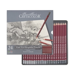 Cretacolor CLEOS - grafitová tužka - sada 24 ks