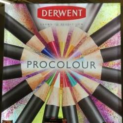 DERWENT Procolour - umělecké profi pastelky - sada 12 kusů