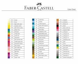 Faber-Castell PITT artist pens BRUSH - sada 24 ks - štětečkové fixy