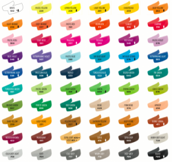 Royal Talens ECOLINE brush pen - štětcové fixy - rozmývatelné - SADA 5 ks PASTEL - pastelové barvy