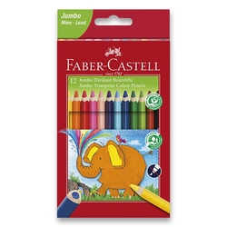 Faber-Castell pastelky EXTRA JUMBO - 12 ks 
