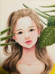 Girl's Time Coloring Book - KOREA