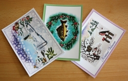 Vánoční pohlednice - Vladislava Schafferhans