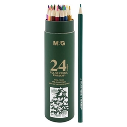 M&G školní pastelky - sada 24 ks - v tubě
