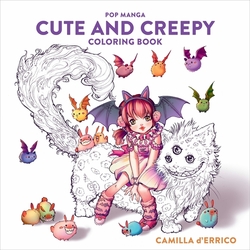 Pop Manga Cute and Creepy Coloring Book - Camilla D'Errico