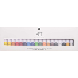 RICO Design - Art acrylic paint - akrylové barvy v tubě - 18 x 12 ml