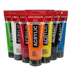 Royal Talens AMSTERDAM Standard series - akrylové barvy v tubě - 120 ml