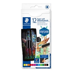 STAEDTLER Design Journey Super Soft pencils - extra měkké pastelky - sada 12 ks