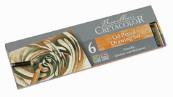 Cretacolor - sada olejových tužek - sada 6 ks