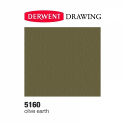 DERWENT Drawing - měkké pastelky - jednotlivé barvy, barevný odstín 5160 - olive earth