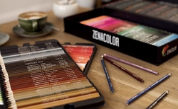 ZENACOLOR - umělecké pastelky - sada 160 ks - exclusive series
