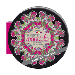 100 Creaties Mandala - Creatief kleuren voor volwassenen - mandaly v kulaté knize