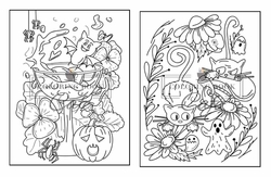 100 Halloween Coloring Pages - Coloring Book Cafe