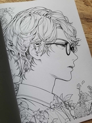 Manga Malbuch - Lia Liebherz 
