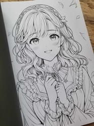 Manga Malbuch - Lia Liebherz 