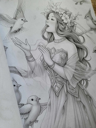 Spring Fairies Coloring Book - Max Brenner