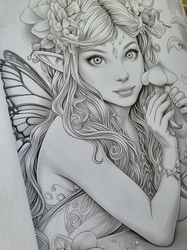 Spring Fairies Coloring Book - Max Brenner