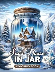 Snow House in Jar Coloring Book - Max Brenner