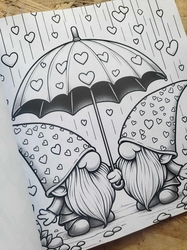 Valentine Gnome Coloring Book - Max Brenner