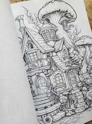 Mushroom House Coloring Book - Max Brenner