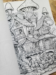 Mushroom House Coloring Book - Max Brenner