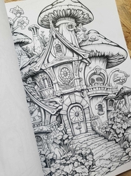 Mushroom House Coloring Book - Max Brenner