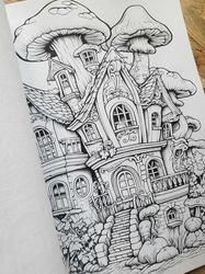 Mushroom House Coloring Book - Max Brenner