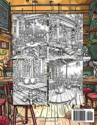 Coffee Shop Coloring Book - Max Brenner
