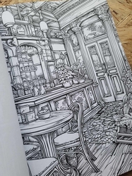 Coffee Shop Coloring Book - Max Brenner