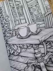 Coffee Shop Coloring Book - Max Brenner