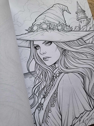 Beauty Witches Coloring Book - Max Brenner