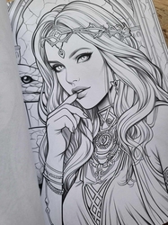 Beauty Witches Coloring Book - Max Brenner