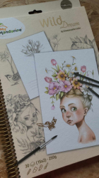 Coloriage Wild - Omalovánky Avenue Mandarine - A4
