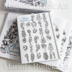Hair Inspirations - colouring set - Mariola Budek