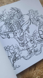 Goblins in the Hollow - coloring book - Denyse Klette