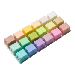 HIMI Jelly Cup Gouache Set Pastel edition - kvašové barvy - sada 18 x 30 ml - PASTELOVÉ