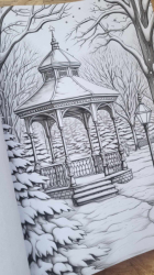 101 Calming Christmas Coloring Book - Max Brener