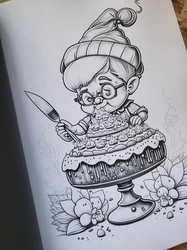 101 Gnomes - Coloring Book
