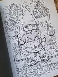 101 Gnomes - Coloring Book