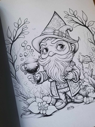 101 Gnomes - Coloring Book